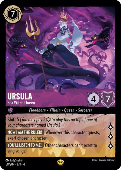 Ursula - Sea Witch Queen | Ursula's Return #58/204
