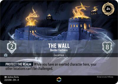 The Wall - Border Fortress (Enchanted) (Enchanted) | Ursula's Return #222/204