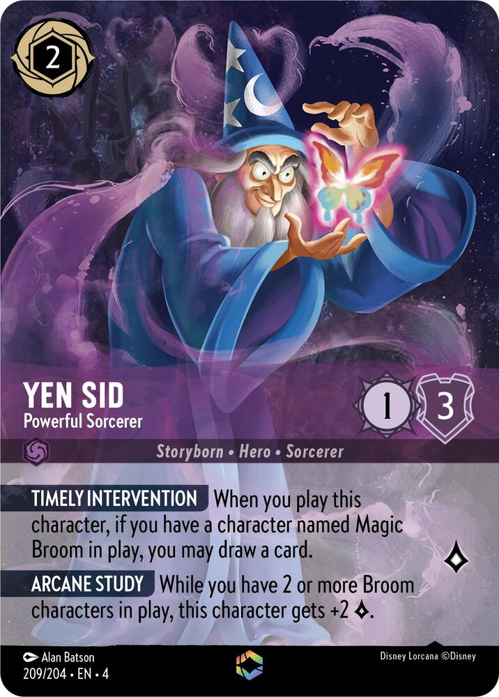 Yen Sid - Powerful Sorcerer (Enchanted) | Ursula's Return #209/204