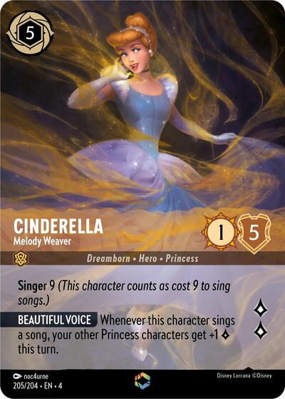 Cinderella - Melody Weaver (Enchanted) (Enchanted) | Ursula's Return #205/204