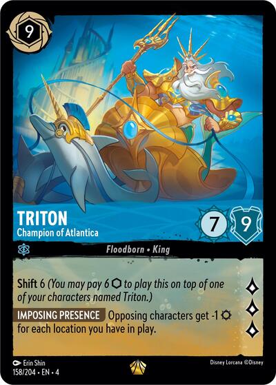Triton - Champion of Atlantica | Ursula's Return #158/204