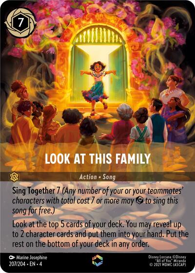Look at This Family (Enchanted) (Enchanted) | Ursula's Return #207/204