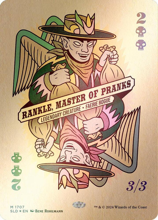 Rankle, Master of Pranks (Rainbow Foil) | Secret Lair Drop Series #1707