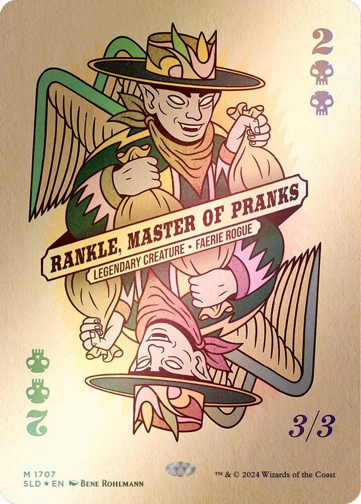 Rankle, Master of Pranks (Rainbow Foil) | Secret Lair Drop Series #1707