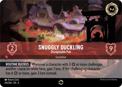 Snuggly Duckling - Disreputable Pub (Enchanted) (Enchanted) | Ursula's Return #216/204