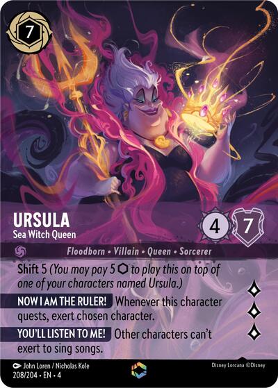 Ursula - Sea Witch Queen (Enchanted) (Enchanted) | Ursula's Return #208/204