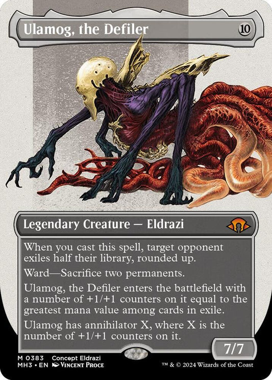 Ulamog, the Defiler (Borderless) | Modern Horizons 3 #383