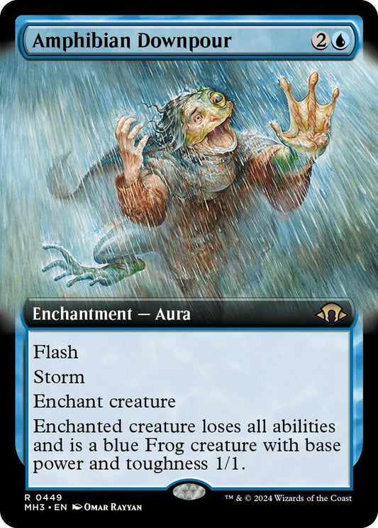 Amphibian Downpour (Extended Art) | Modern Horizons 3 #449