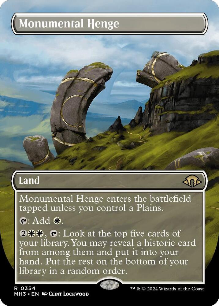 Monumental Henge (Borderless) | Modern Horizons 3 #354