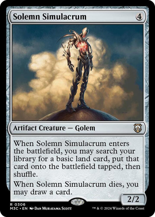 Solemn Simulacrum | Commander: Modern Horizons 3 #306