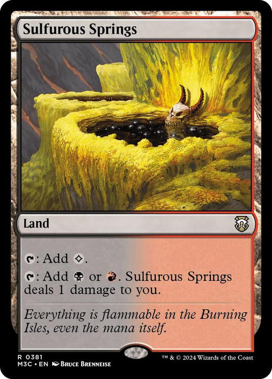 Sulfurous Springs | Commander: Modern Horizons 3 #381