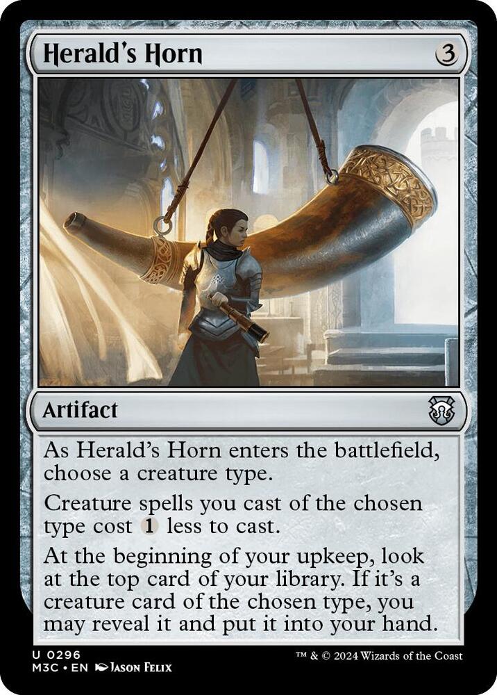 Herald's Horn | Commander: Modern Horizons 3 #296