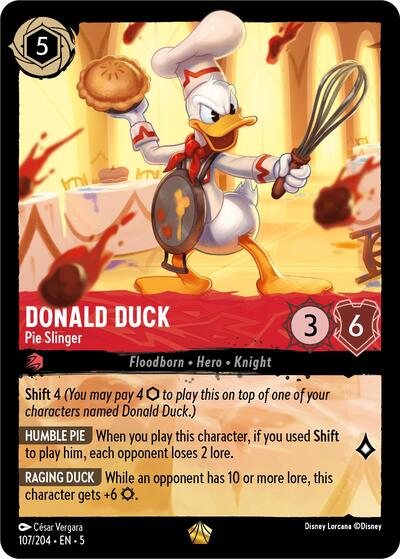Donald Duck - Pie Slinger | Shimmering Skies #107/204