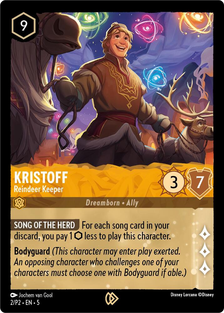 Kristoff - Reindeer Keeper | Disney Lorcana Promo Cards #2