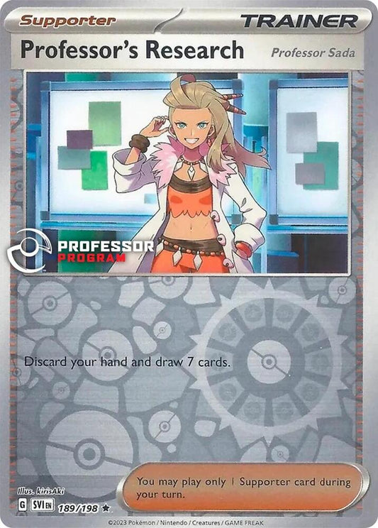 Professor's Research - 189/198 (2023) | Professor Program Promos #189/198