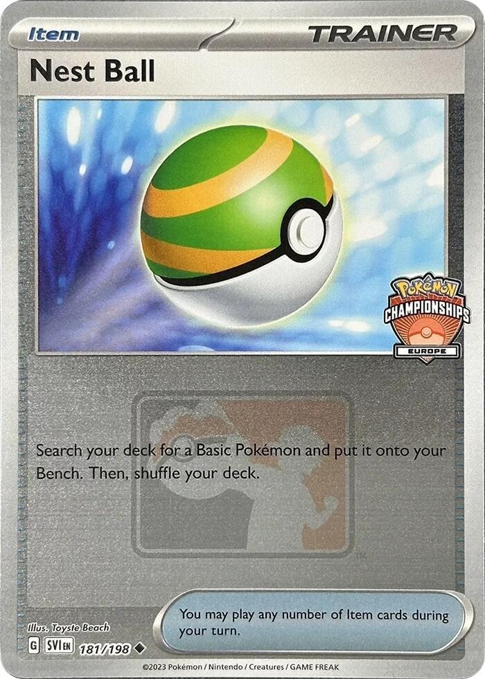 Nest Ball - 181/198 (Europe Championships) | League & Championship Cards #181/198