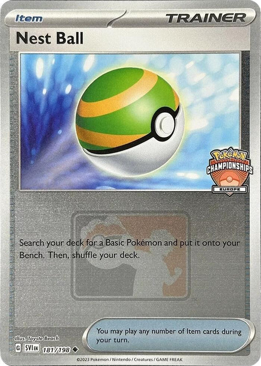 Nest Ball - 181/198 (Europe Championships) | League & Championship Cards #181/198
