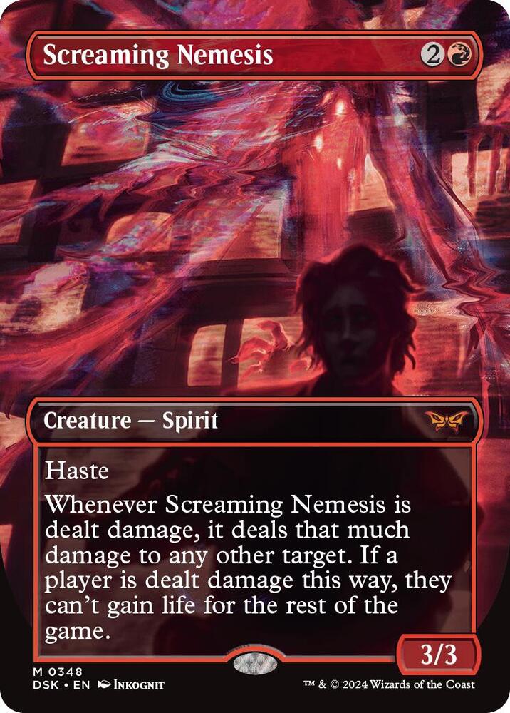 Screaming Nemesis (Borderless) | Duskmourn: House of Horror #348