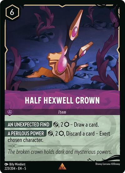Half Hexwell Crown | Illumineer's Quest: Deep Trouble #223/204