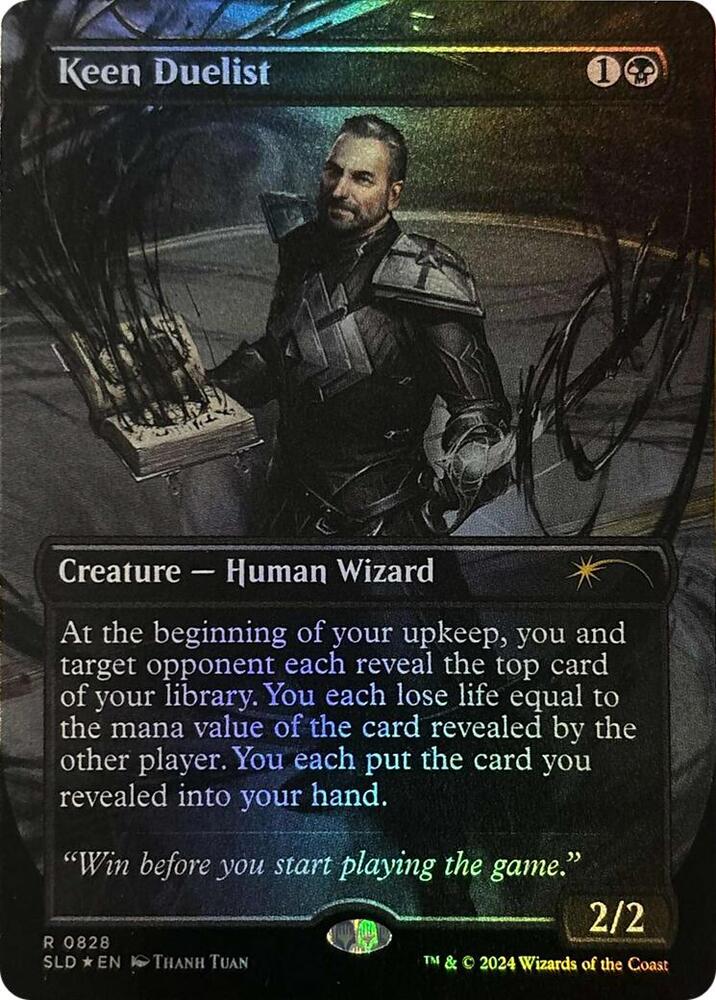 Keen Duelist (Rainbow Foil) | Secret Lair Drop Series #828