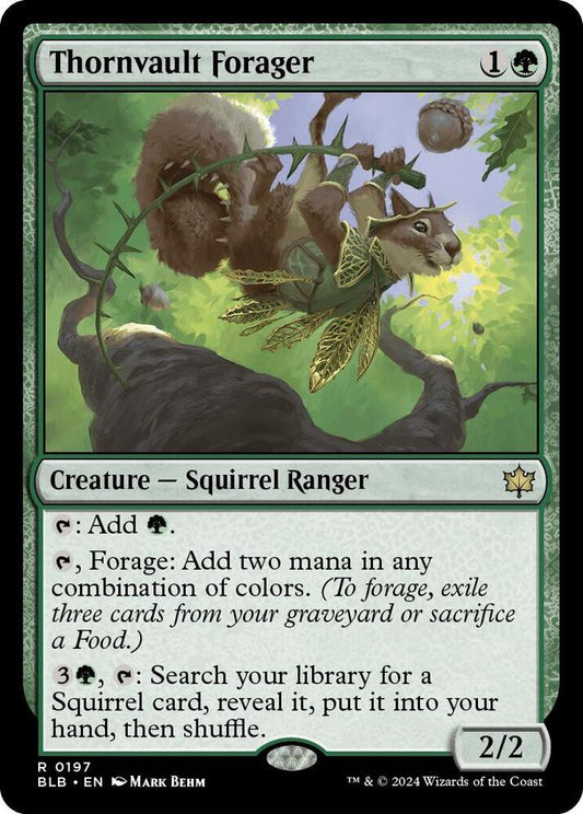 Thornvault Forager | Bloomburrow #197
