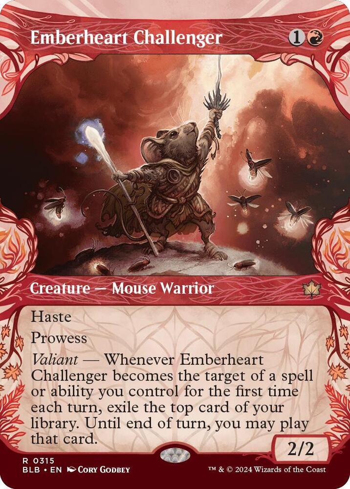 Emberheart Challenger (Showcase) | Bloomburrow #315