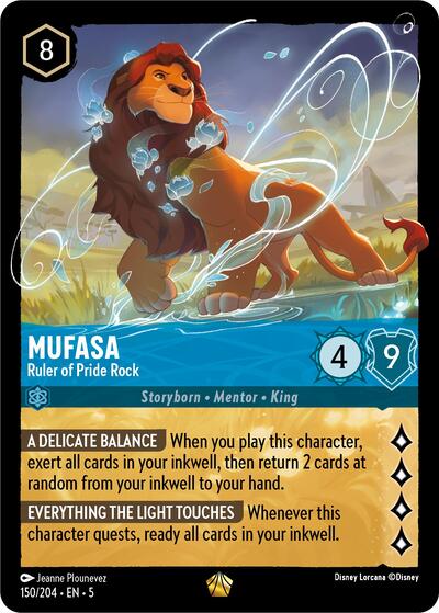 Mufasa - Ruler of Pride Rock | Shimmering Skies #150/204