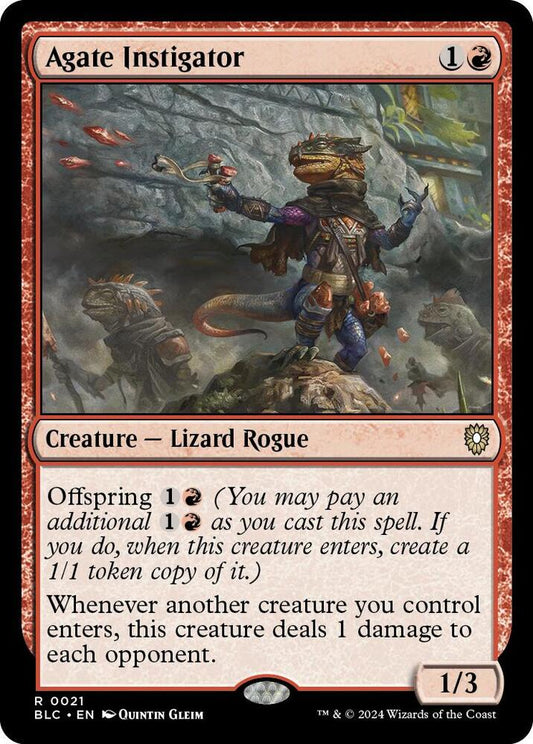 Agate Instigator | Commander: Bloomburrow #21