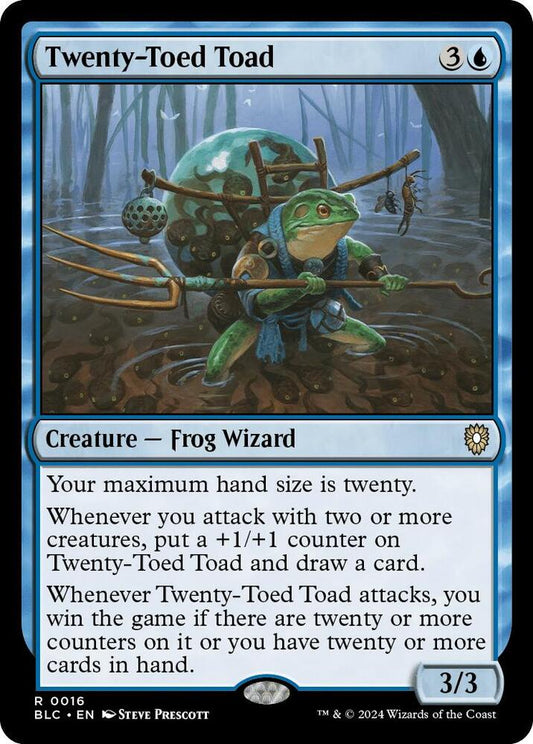 Twenty-Toed Toad | Commander: Bloomburrow #16