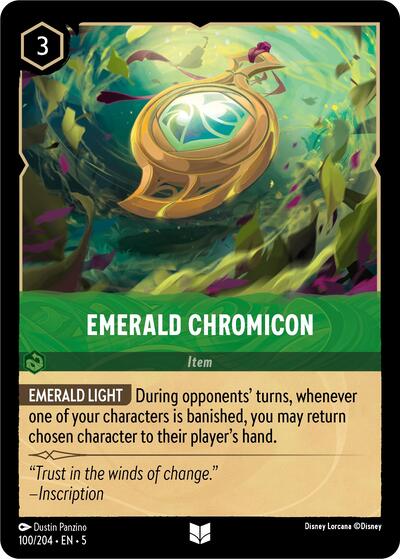 Emerald Chromicon | Shimmering Skies #100/204