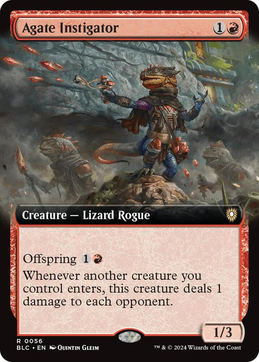 Agate Instigator (Extended Art) | Commander: Bloomburrow #56