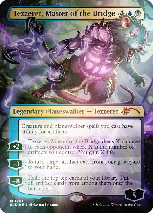 Tezzeret, Master of the Bridge (Rainbow Foil) | Secret Lair Drop Series #1701