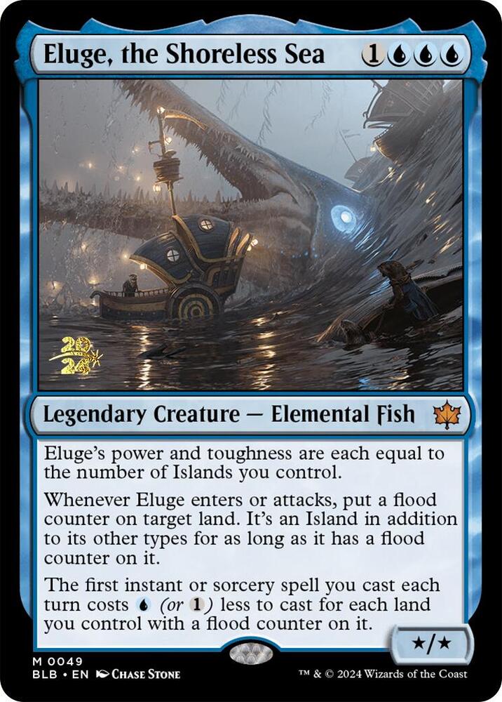 Eluge, the Shoreless Sea | Prerelease Cards #49