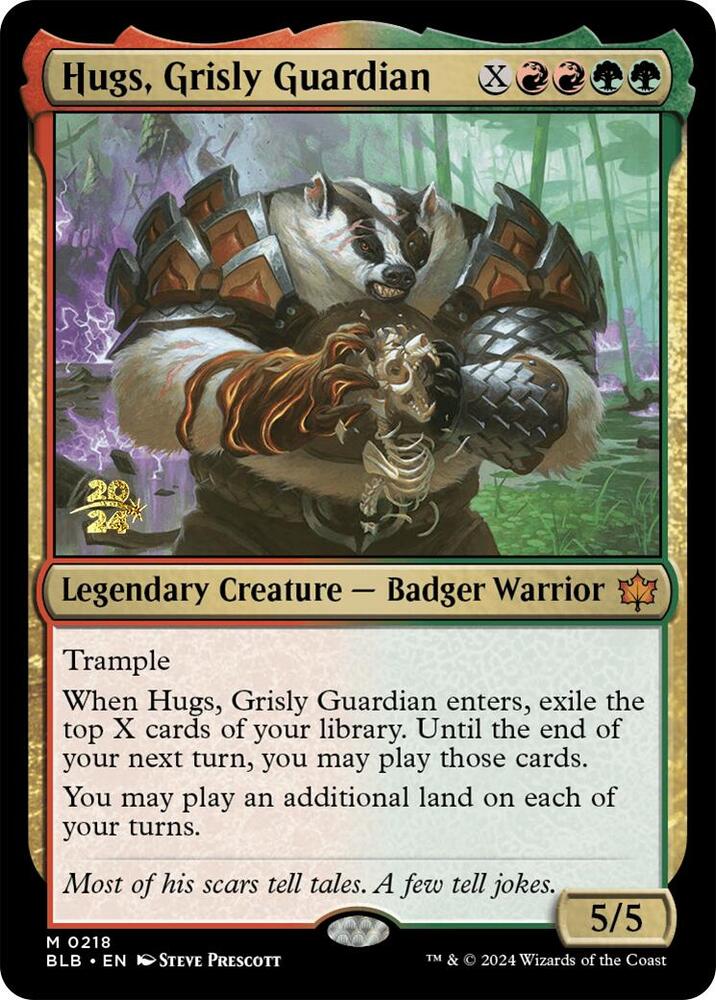 Hugs, Grisly Guardian | Prerelease Cards #218