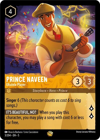 Prince Naveen - Ukulele Player | Shimmering Skies #3/204