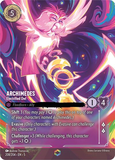 Archimedes - Electrified Owl (Enchanted) (Enchanted) | Shimmering Skies #208/204