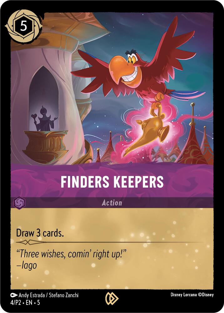Finders Keepers | Disney Lorcana Promo Cards #4