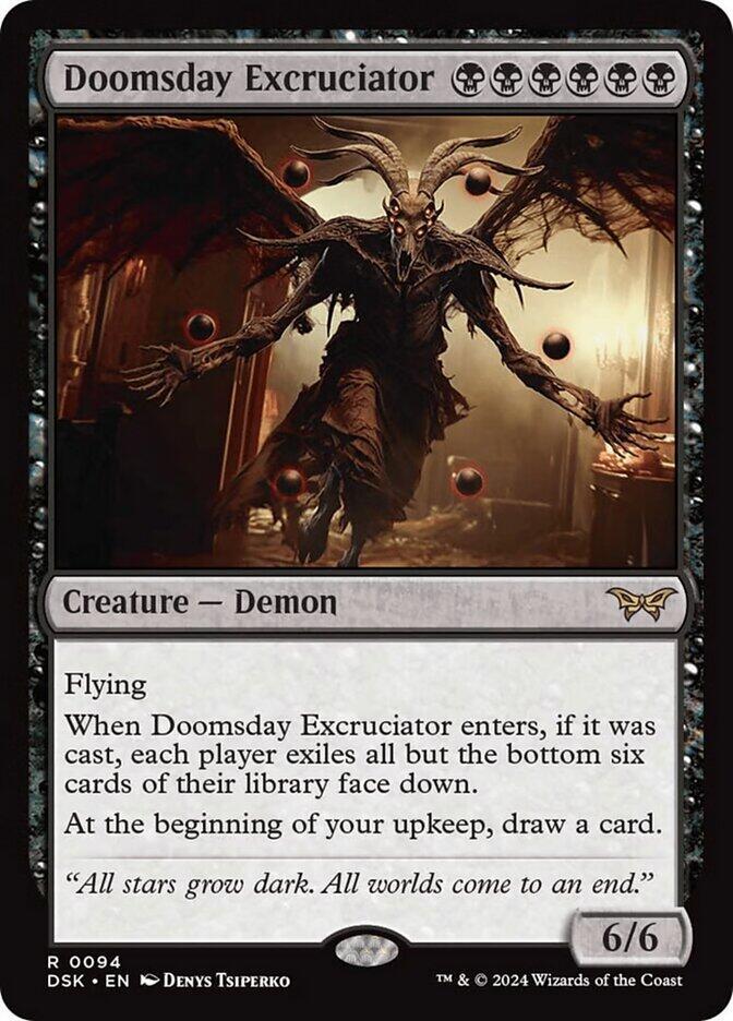 Doomsday Excruciator | Duskmourn: House of Horror #94