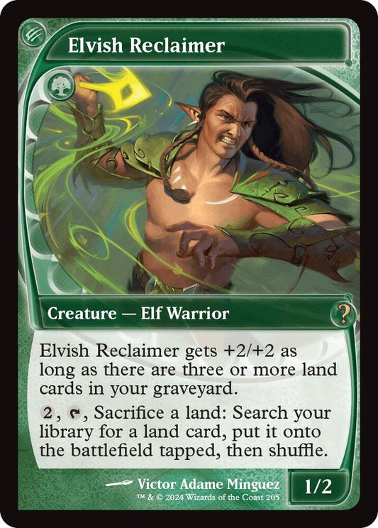 Elvish Reclaimer (Future Sight) | Mystery Booster 2 #205
