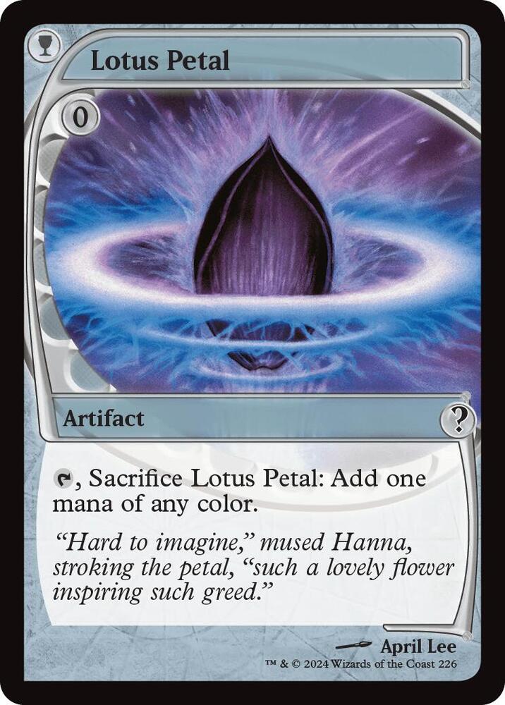 Lotus Petal (Future Sight) | Mystery Booster 2 #226