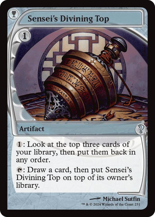 Sensei's Divining Top (Future Sight) | Mystery Booster 2 #231