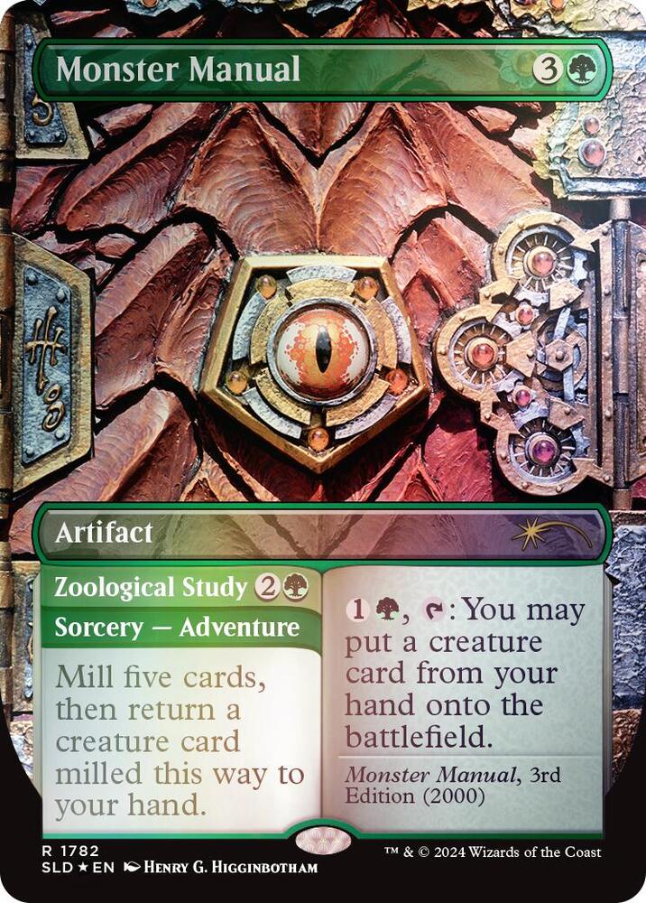 Monster Manual (Rainbow Foil) | Secret Lair Drop Series #1782