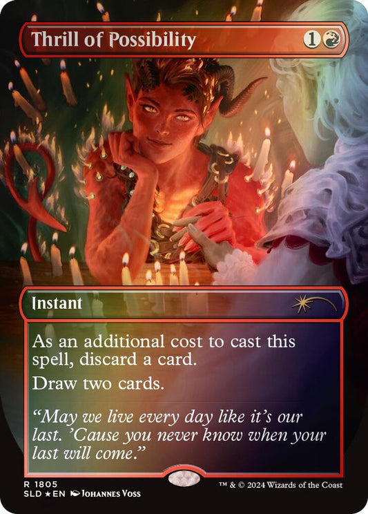 Thrill of Possibility (Rainbow Foil) | Secret Lair Drop Series #1805