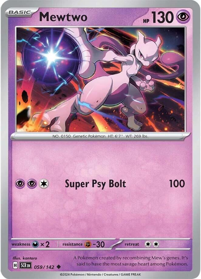 Mewtwo | SV07: Stellar Crown #059/142