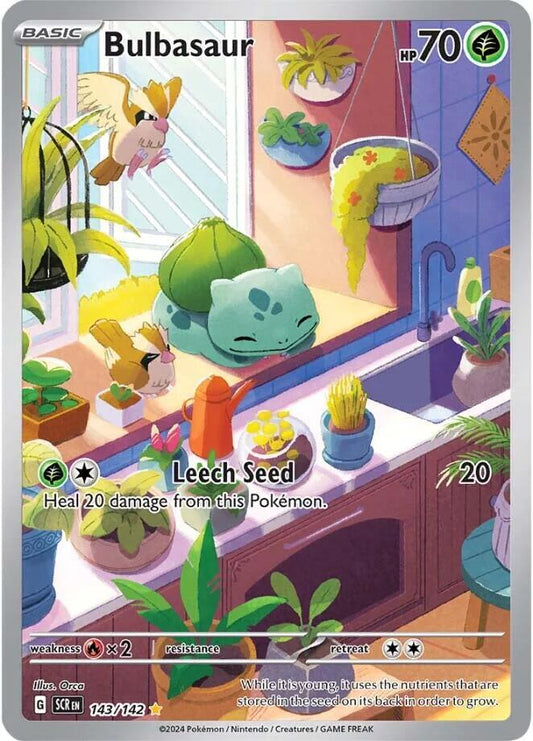 Bulbasaur | SV07: Stellar Crown #143/142