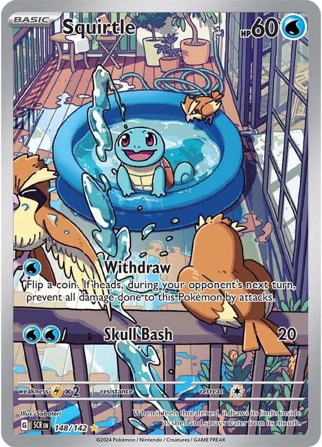 Squirtle | SV07: Stellar Crown #148/142