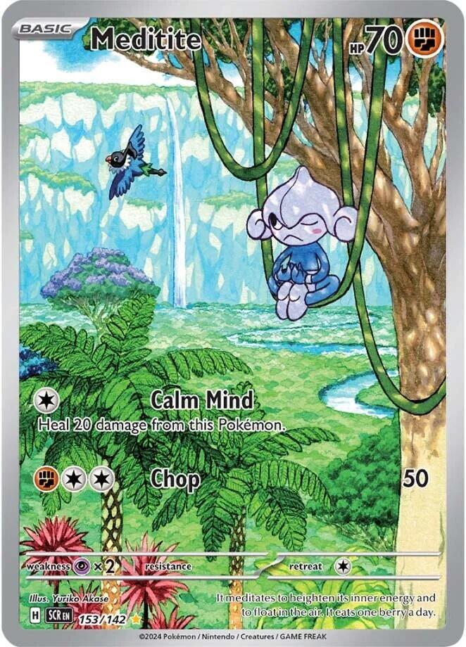 Meditite - 153/142 | SV07: Stellar Crown #153/142