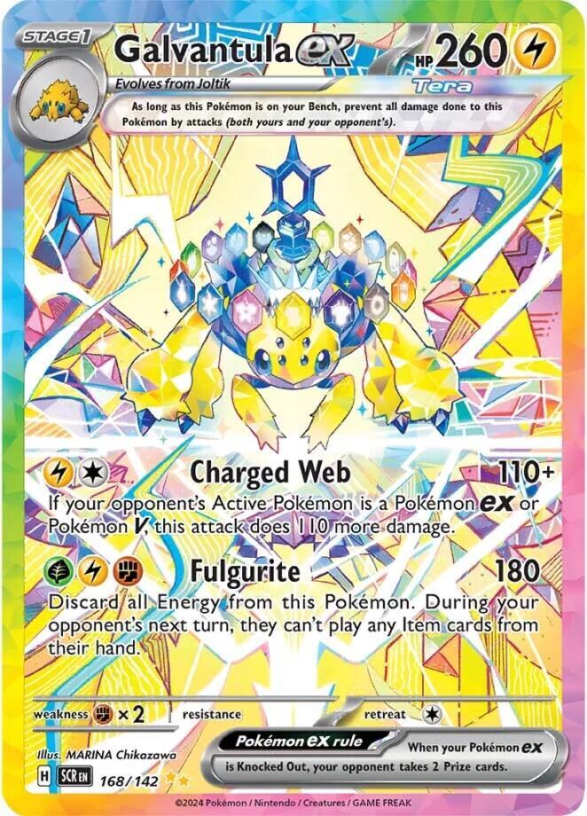 Galvantula ex - 168/142 | SV07: Stellar Crown #168/142