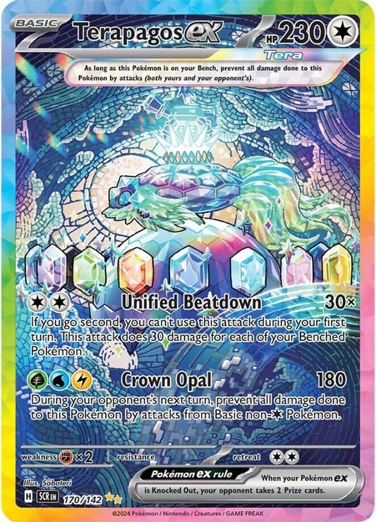 Terapagos ex - 170/142 | SV07: Stellar Crown #170/142