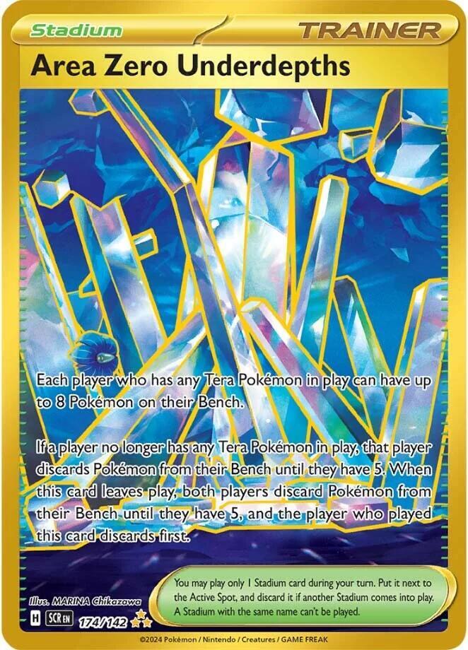 Area Zero Underdepths - 174/142 | SV07: Stellar Crown #174/142